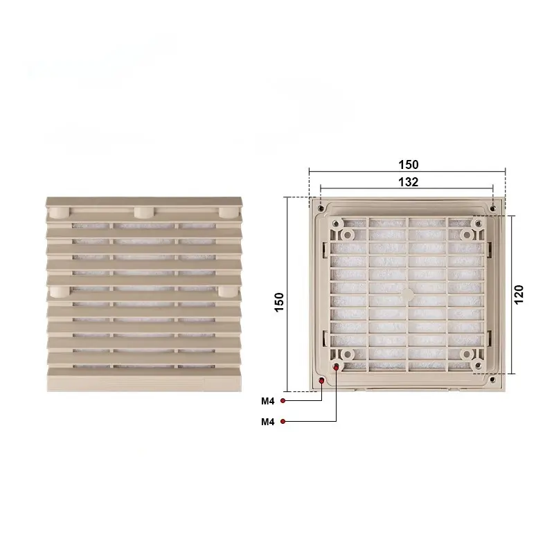 Cabinet Ventilation Window