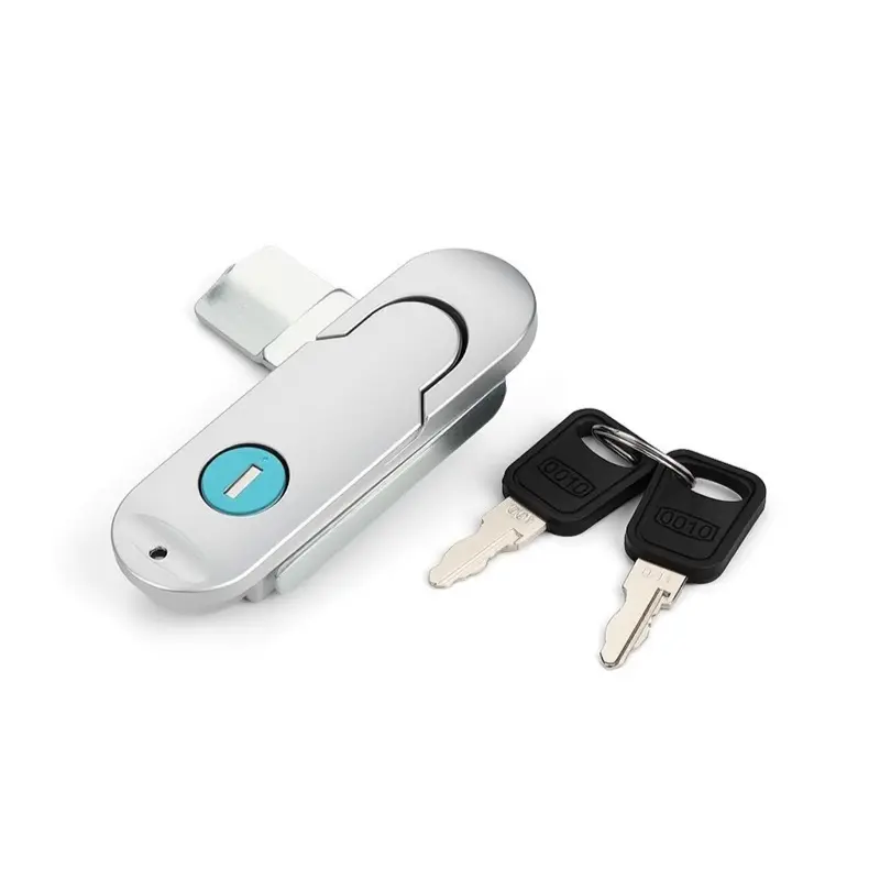 Flat Lock for Small Electrical Boxes