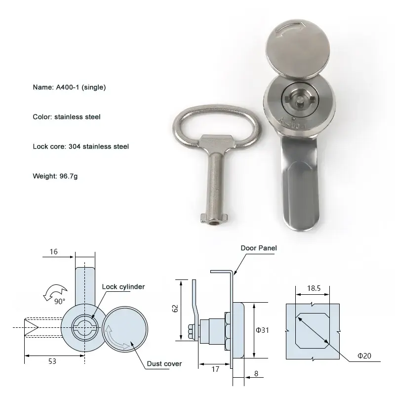 Cabinet Cylinder Locks