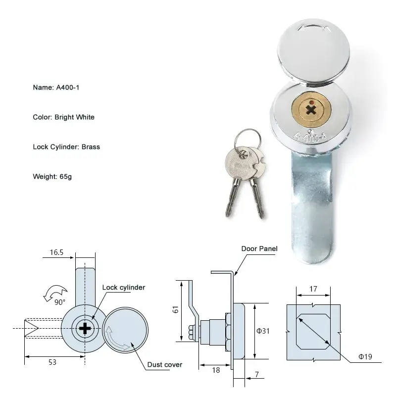 Cabinet Cylinder Locks