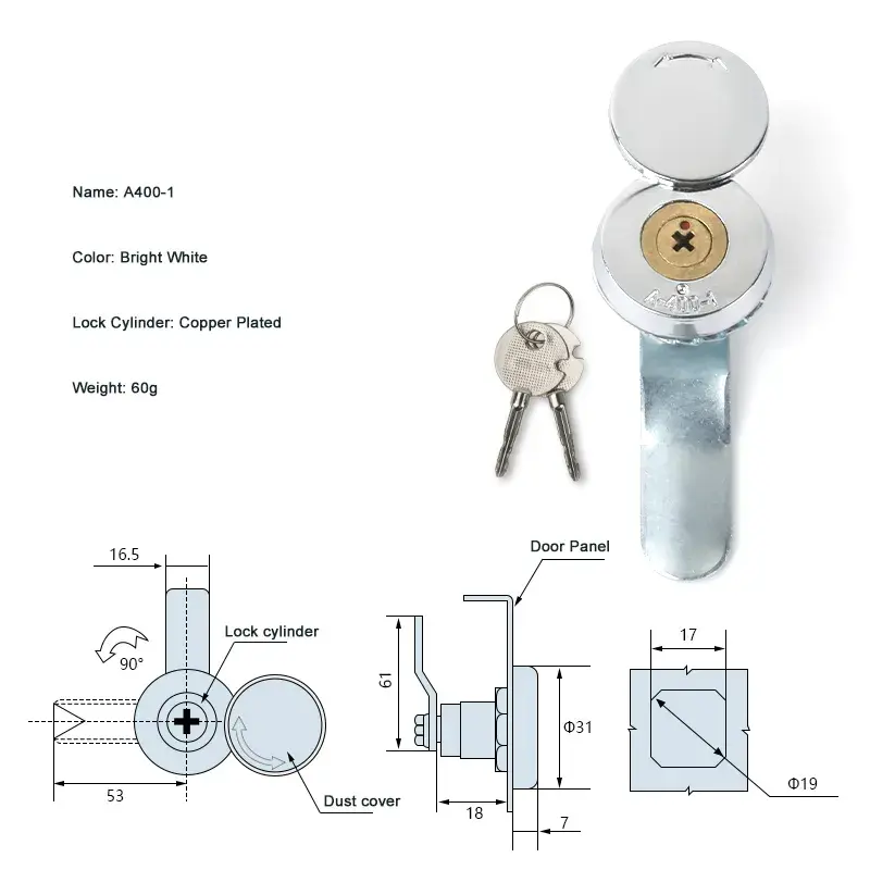 Cabinet Cylinder Locks