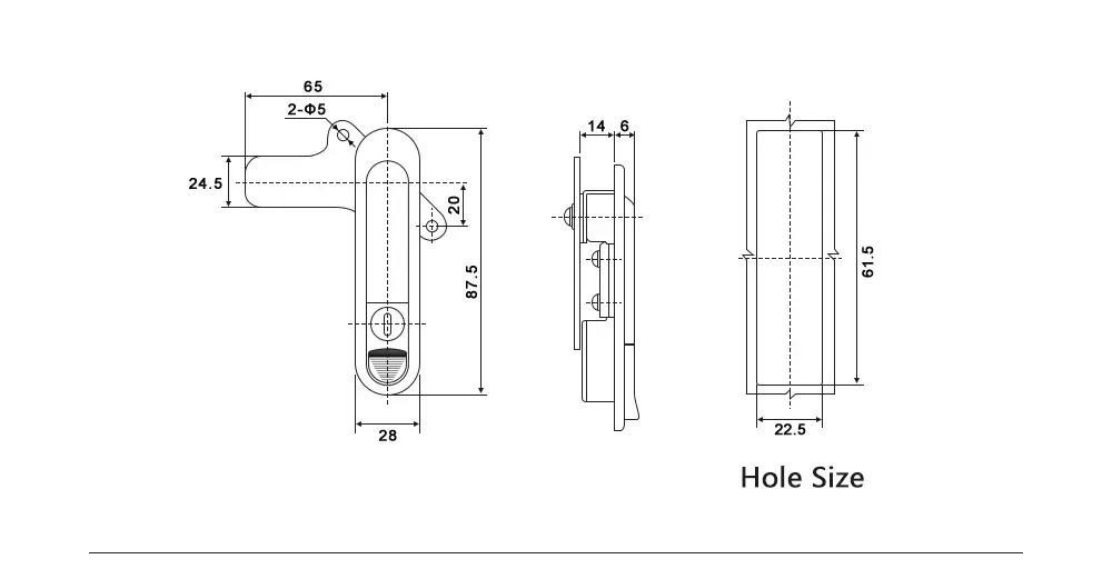 Electric Cabinet Door Cam Lock