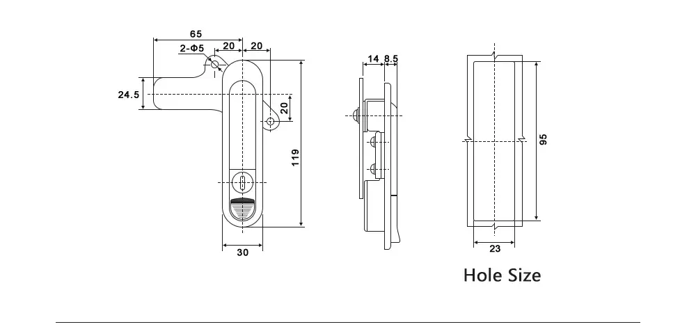 Electric Cabinet Door Cam Lock