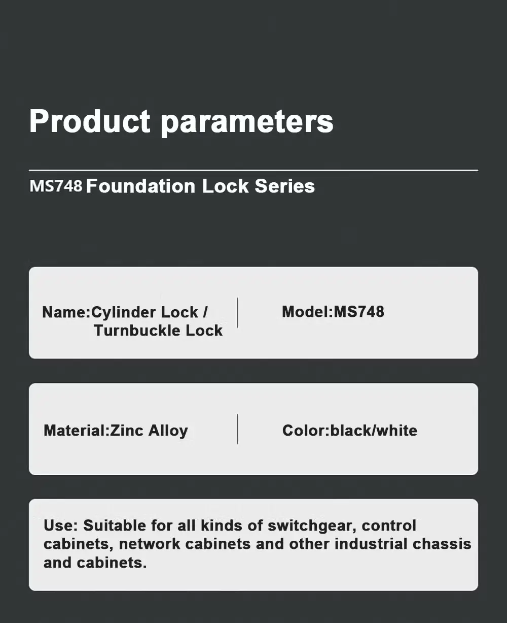 Hardware And Industrial Equipment Cylindrical Lock