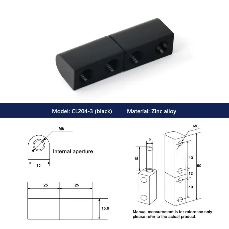 In Line Hinge Stainless Steel Lift Off