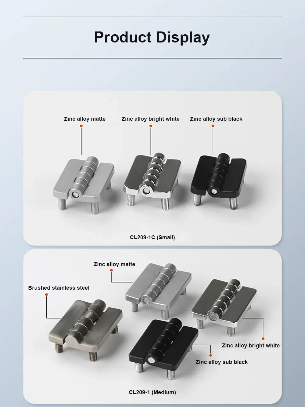 Industrial Hinges