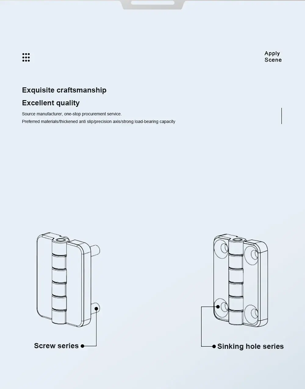 Industrial Hinges