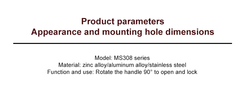 Rotary Handle Lock