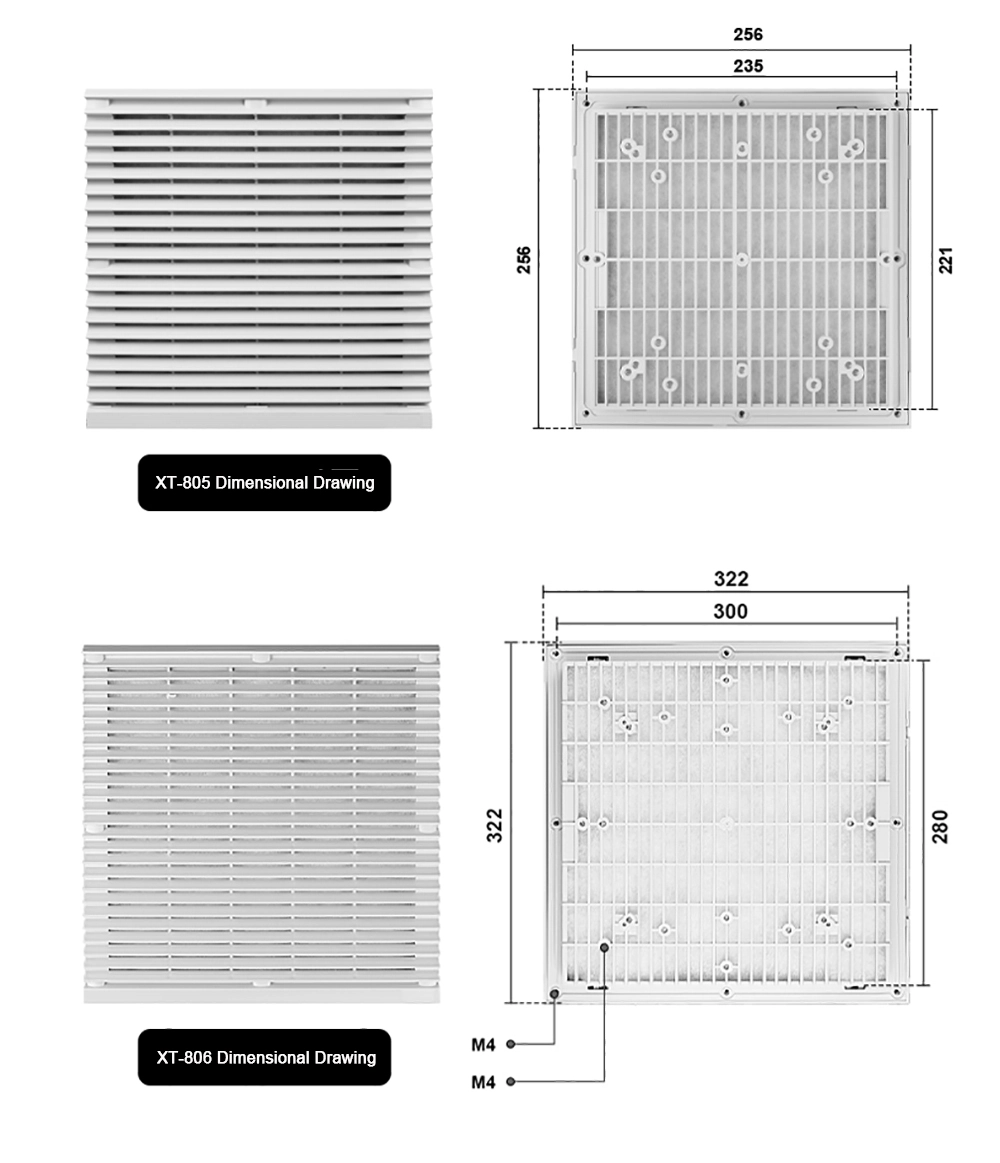 Cooling Fan Dust Cover