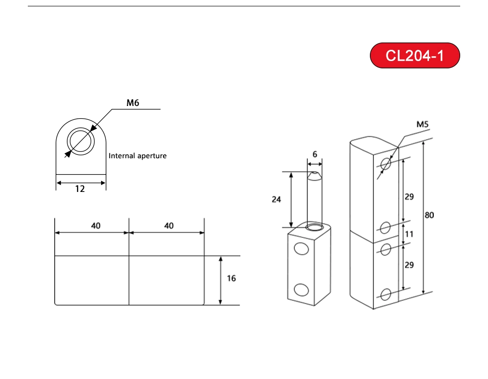 Distribution Box Hinge