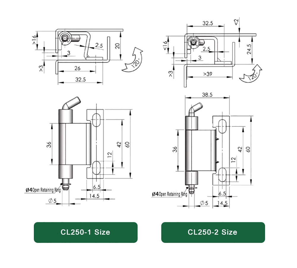 Removable Hinges