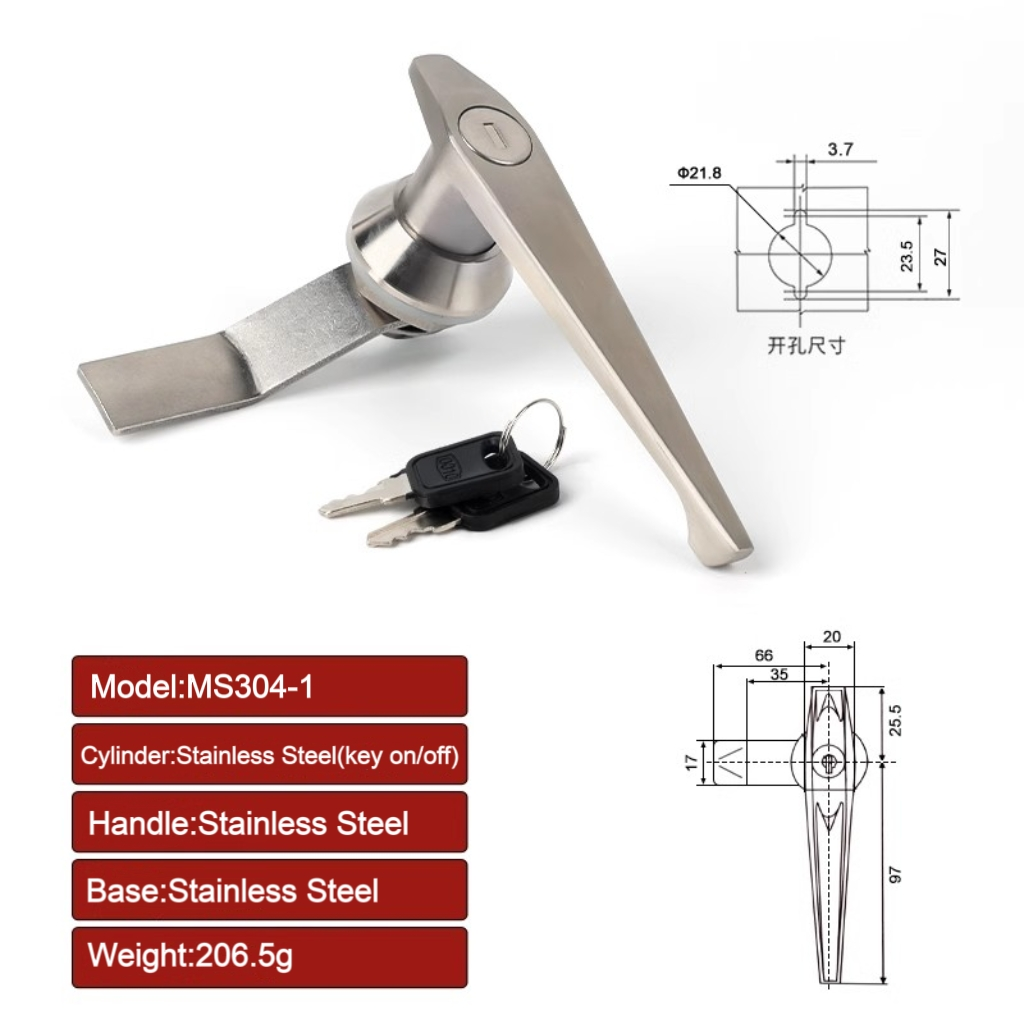 Site Box Handle Lock