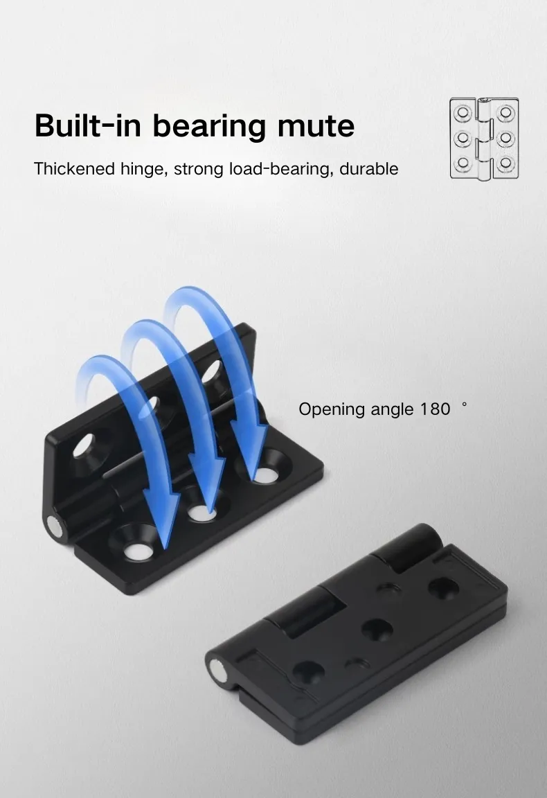 Square Hinge With Countersunk Holes