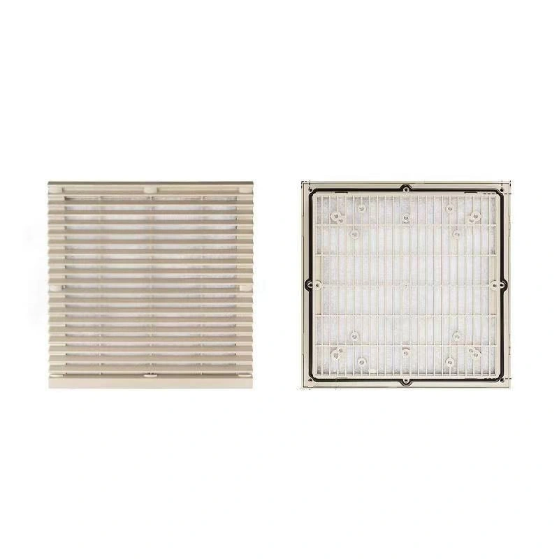 Louvered Cabinet Ventilation Window