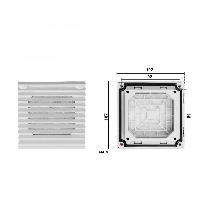 Separation of Dust Nets